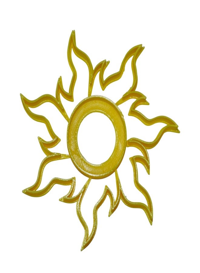YNGLLC INSPIRED BY TANGLED SUN SYMBOL FROM RAPUNZEL COOKIE CUTTER BAKING TOOL USA PR598 - Image 1