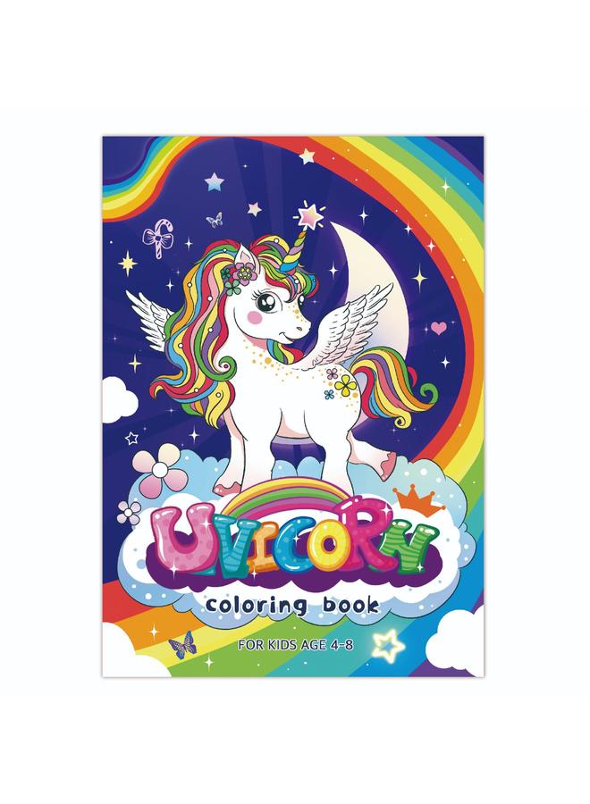 Bluejw New Mermaid Coloring Book 60 Cartoon Graffiti Enlightenment Children Over 4 Years Old Coloring Book Suit - Image 1