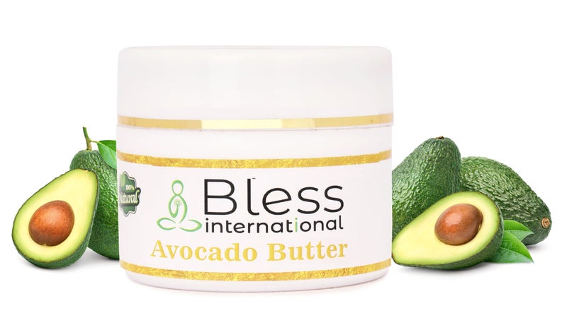 Bless International Organic Raw Avocado Butter 100% Pure,Natural & Unrefined| Skin Moisturizer For Face, Body & Hair| 4 OZ/115 GM Ivory / White Grade A | DIY Creams, Balms, Lotions, Soaps| Softens Dry & Tough Skin - Image 3