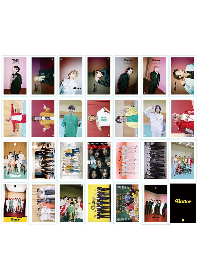 Color Fans - 54-Piece BTS Butter Lomo Card - Image 1