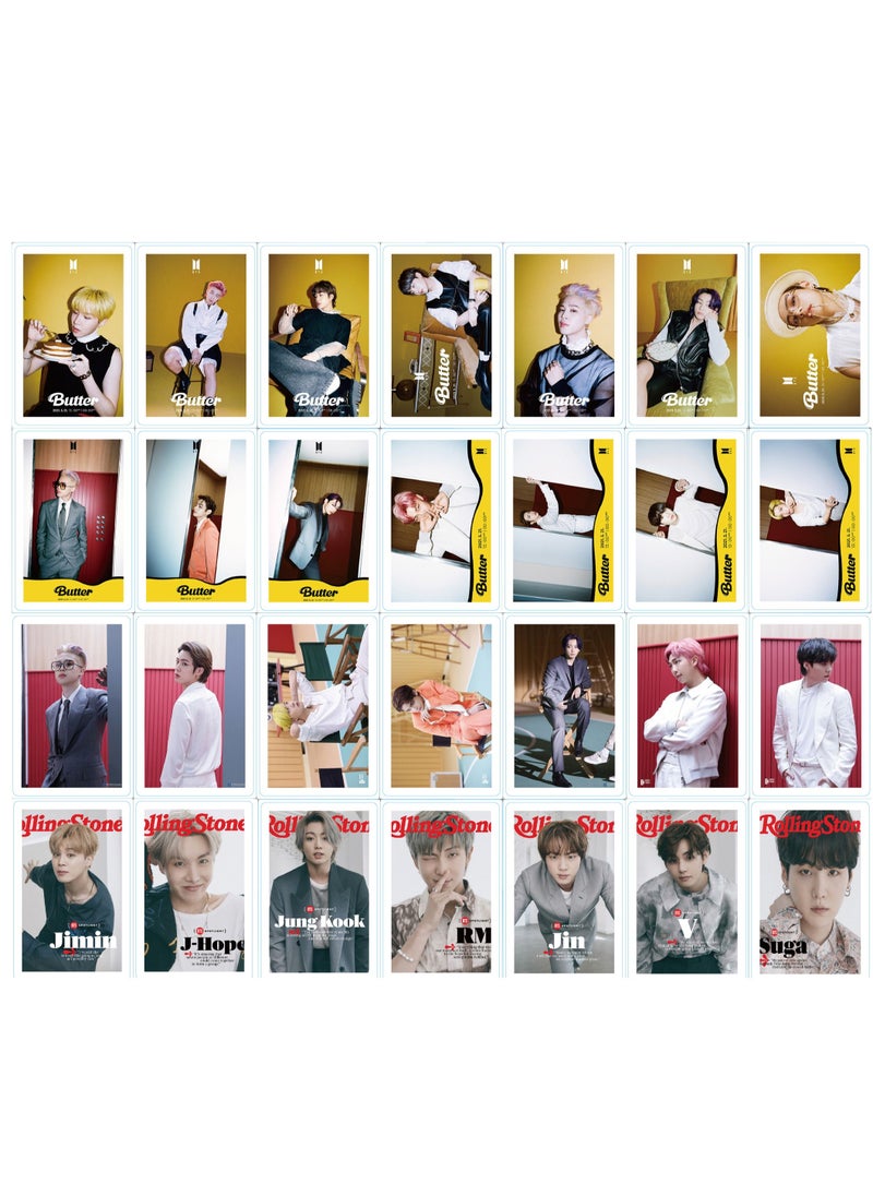 Color Fans - 54-Piece BTS Butter Lomo Card - Image 1