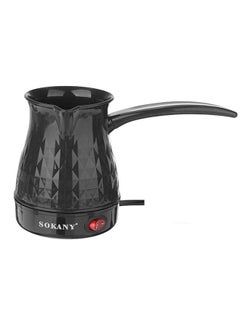 sokany Turkish Coffee Maker Italian Moka Pot 500ml 500W SK-219 Black  - Image 1