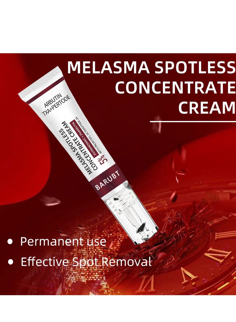 BARUBT Arbutin Skin Brightening Cream, Niacinamide Face Cream for Moisturizing, Melasma Spot Corrector, Dark Spot Remover, Anti-Aging Skin Tone Correcting Cream for Even Complexion 15g - Image 4