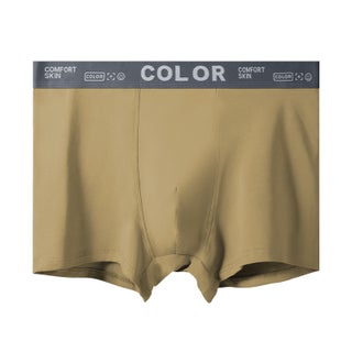 Factory wholesale mens underwear boxers 50 pure cotton breathable mid-waist simple comfortable boxers shorts pants Yellow - pzsku/ZD3D0B8A2D2A5E2C2917FZ/45/1746224390/efba5ccc-dafc-44db-8d2f-1ff37e4a86db