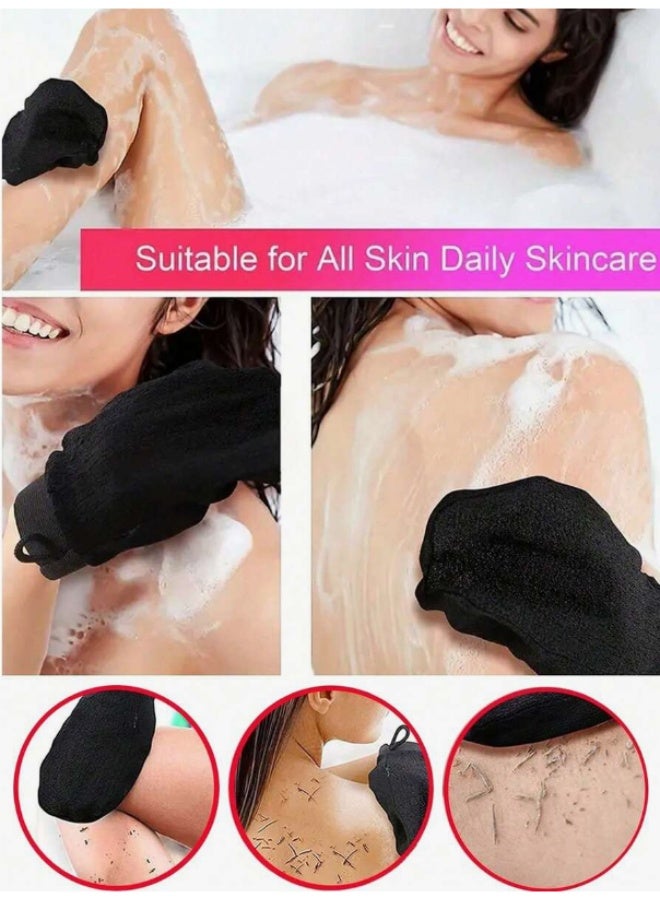 Deep Exfoliating Body Gloves – Gentle Yet Effective Skin Scrub for Smooth Radiant Skin - Image 2