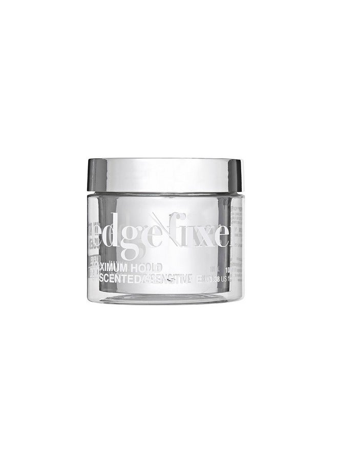 Red by Kiss Edge Fixer 24 Hour Maximum Hold Edge Wax No Flaking Biotin B7 Infused Hair Gel 3.38 Fl.Oz (Unscented)  - Image 2