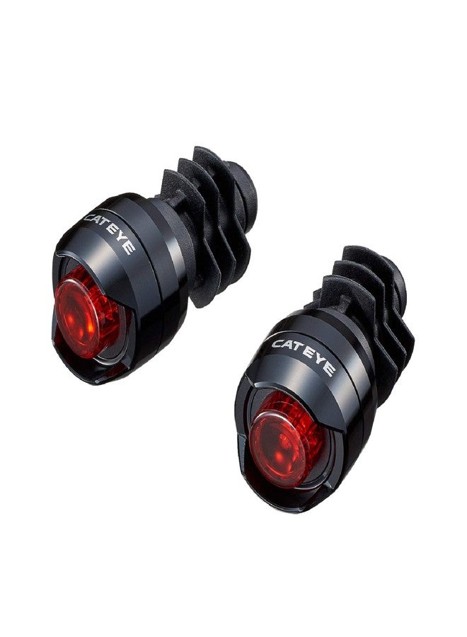CatEye Black Orb Bar End Set of Bicycle Lights (Default, Black) - Image 1