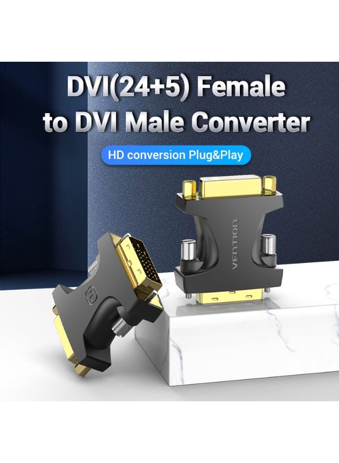 VENTION DVI Male to Female Adapter Black Model # ECGB0 - Image 2