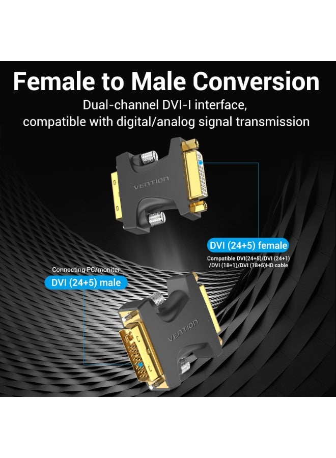 VENTION DVI Male to Female Adapter Black Model # ECGB0 - Image 4