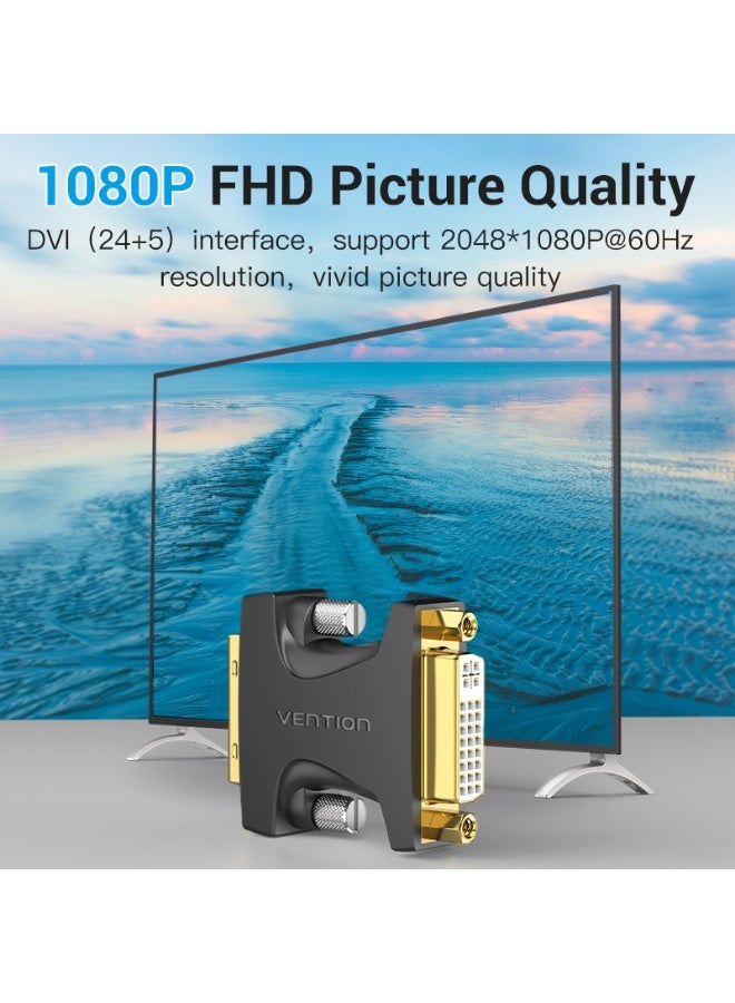 VENTION DVI Male to Female Adapter Black Model # ECGB0 - Image 3