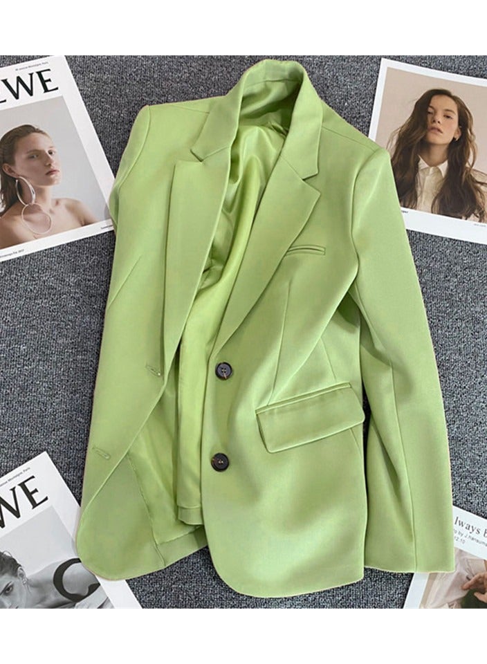 KUYING Loose Casual Suit Jacket 
