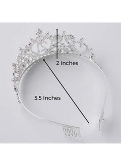 21St Birthday Tiara 21 Crown For Women Birthday Party Headband Hair Accessories Supplies (Silver Heart) - pzsku/ZD3D123736A13A1EACE2AZ/45/_/1660657784/5b1ff8b9-d5f7-4b1e-85a3-96b9afdc9e14