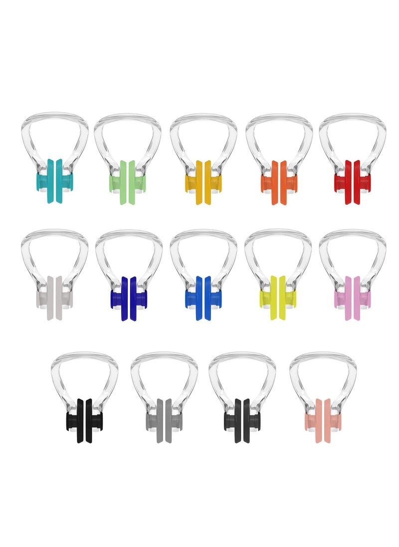 SYOSI Swimming Nose Clip, Swim Nose Clip with Waterproof Silica Gel for Kids and Adults  - Image 1