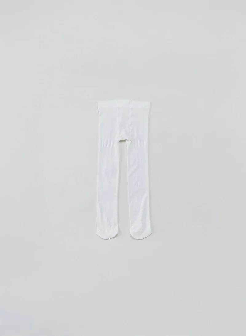 Dave & Bella White Nylon Tights