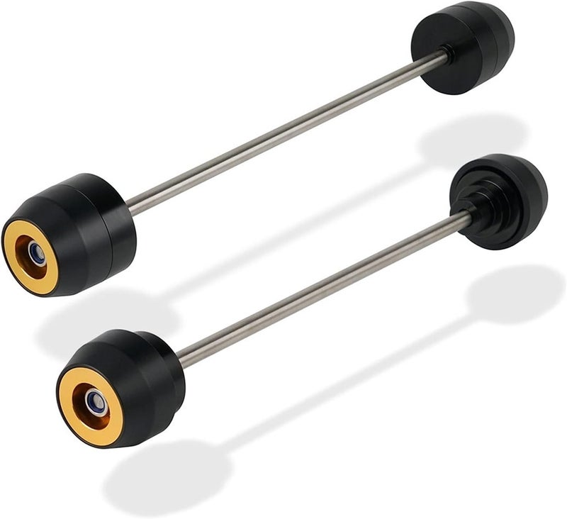 Wivplex Motorcycle Front Rear Axle Slider Wheel Crash Protector - Image 1