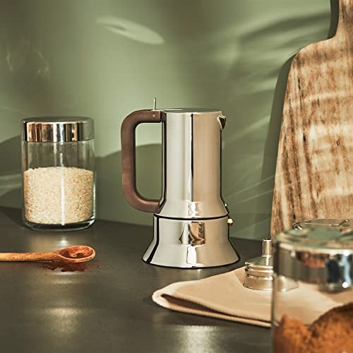 Alessi Espresso Maker 300ml 9090 by Richard Sapper, 6 Espresso Cups - Image 5