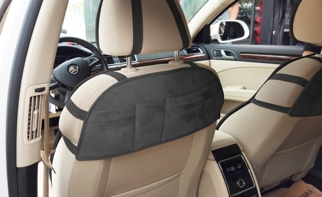 Volvo Xc 90 New Generation Seat Protector 2015 and Later Front 2-Piece Cover Cushion Smoked