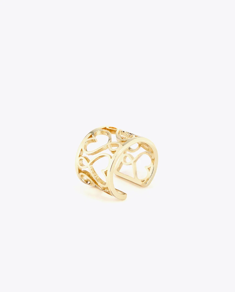 Lola Casademunt Maxi infinity heart ring