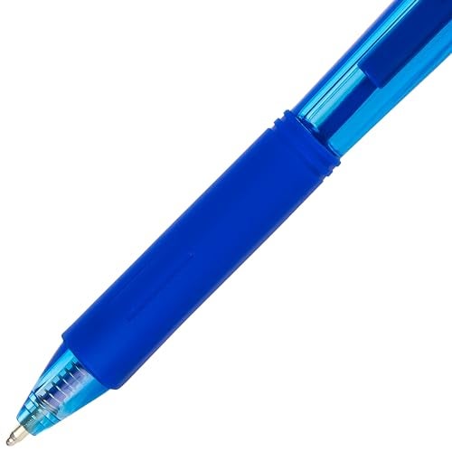 Pentel WOW! Retractable Ballpoint Pens, Medium Line, Blue Ink, 5 Pack (BK440BP5C) - Image 4