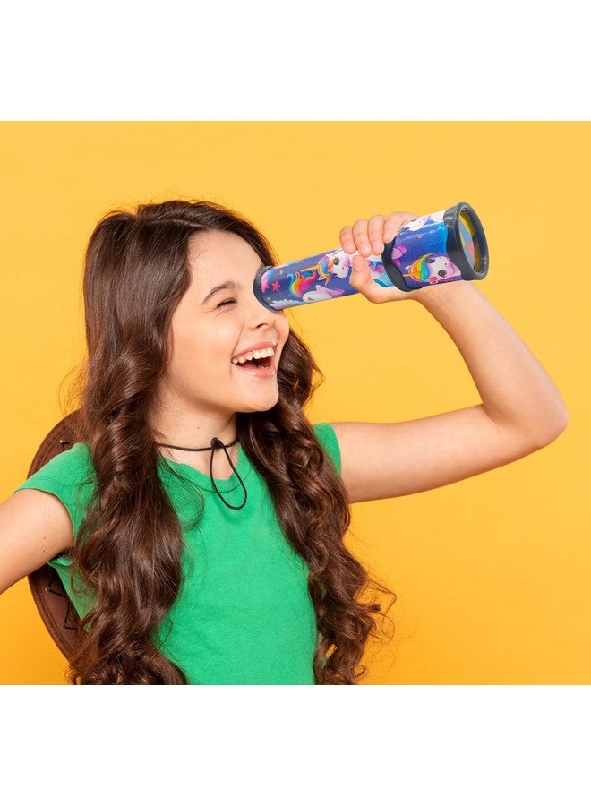 VGRASSP Colorful and Magical Rotating Classic Kaleidoscope Toy for Kids with Many Beautiful Patterns - Perfect Birthday Return Gift - Color and Design As Per Stock (Pack of 3) - Image 2