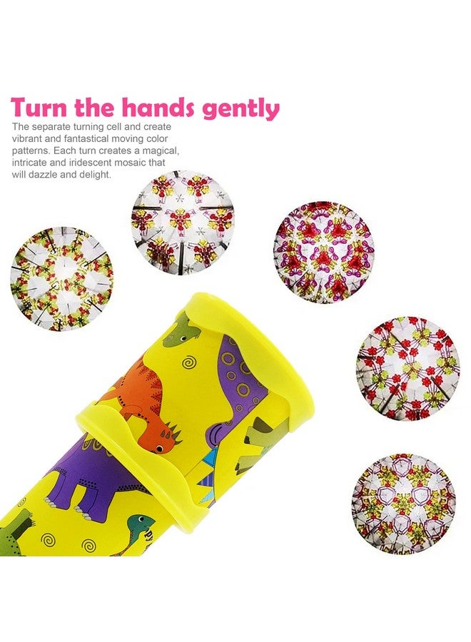 VGRASSP Colorful and Magical Rotating Classic Kaleidoscope Toy for Kids with Many Beautiful Patterns - Perfect Birthday Return Gift - Color and Design As Per Stock (Pack of 3) - Image 4
