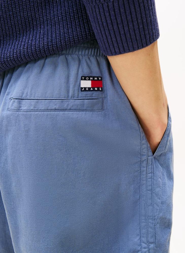 TOMMY JEANS Loose Linen Chino Shorts - Image 2