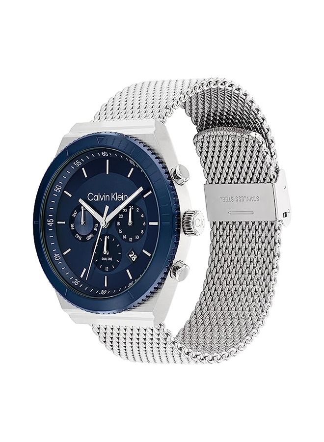 CALVIN KLEIN ساعة يد ستانلس ستيل بعقارب على شكل تونو للرجال 25200305 - 44.3 ملم - Image 2