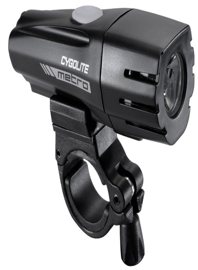 Cygolite Metro 500 USB Rechargeable Bike Light, Powerful 500 Lumen Bicycle Headlight for Road Cycling and Commuters, 6 Different Lighting Modes for Day and Night Safety.