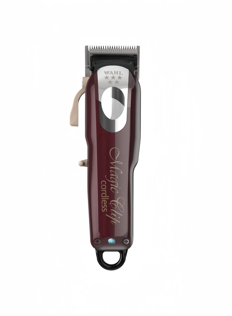 WAHL Magic Clip Cordless Maroon/Silver  - Image 1