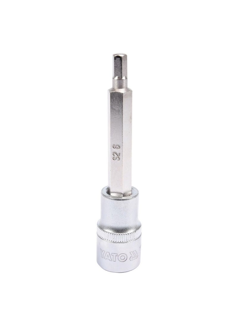 Yato YATO Socket Bit 1/2" Hex 6mm L=100mm YT-04392 