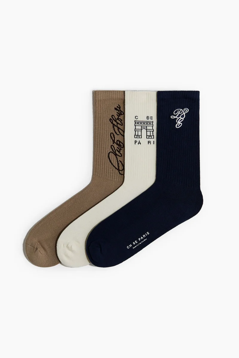 H&M 3-pack socks