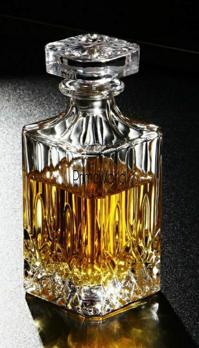 PrimeWorld European Opera Crystal Clear 1 Pcs Glass Decanter Set - Perfect for Whiskey, Scotch, Wine, Vodka, Tequila, Rum etc - Image 4