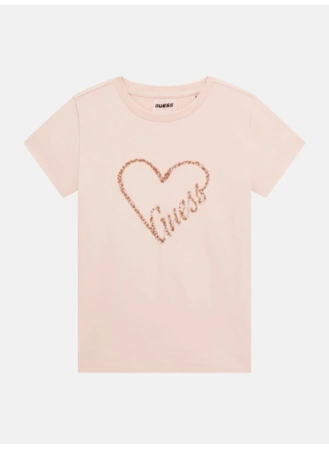 GUESS Kids Essential Crew neck T-Shirt