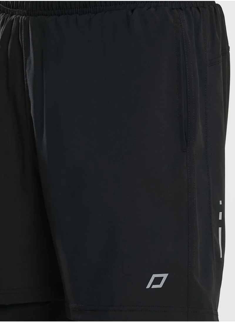 FRWD 2 In 1 Compression Training Shorts