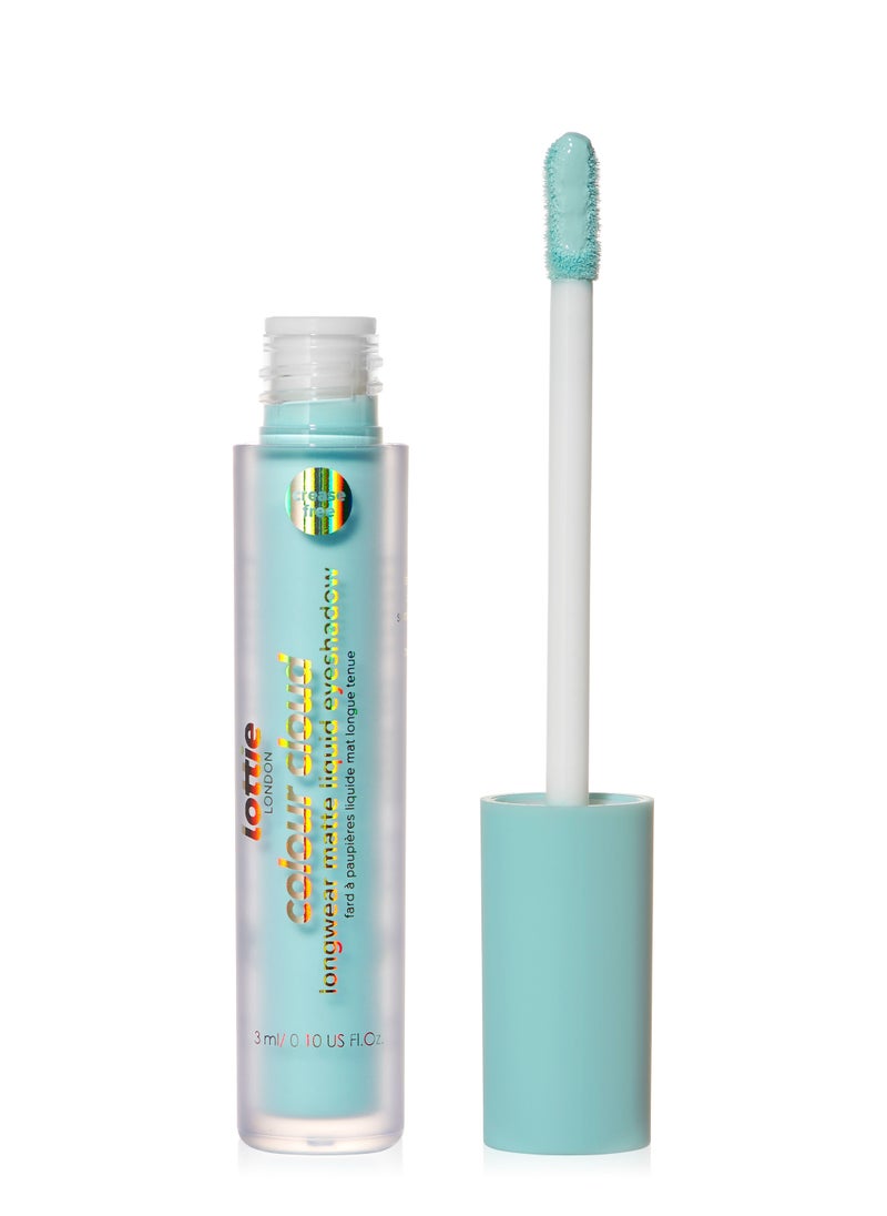 Lottie London Colour Cloud Sky Blue Liquid Eyeshadow  - Image 1