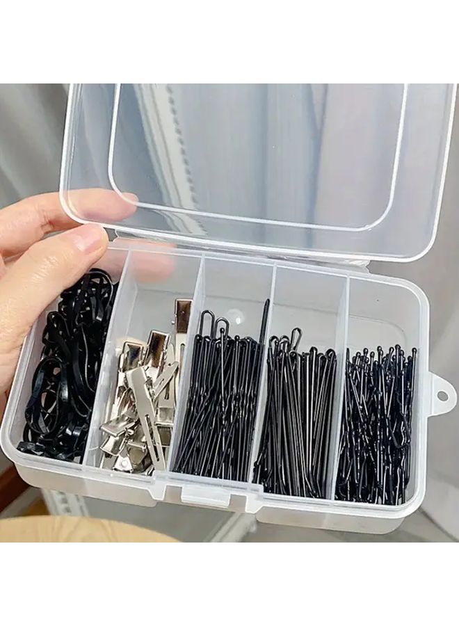 2pcs Multi Functional Portable Medicine Packaging And Storage Box Hair Clip Organizer For Travel Home Dormitory Women Girls - Image 5