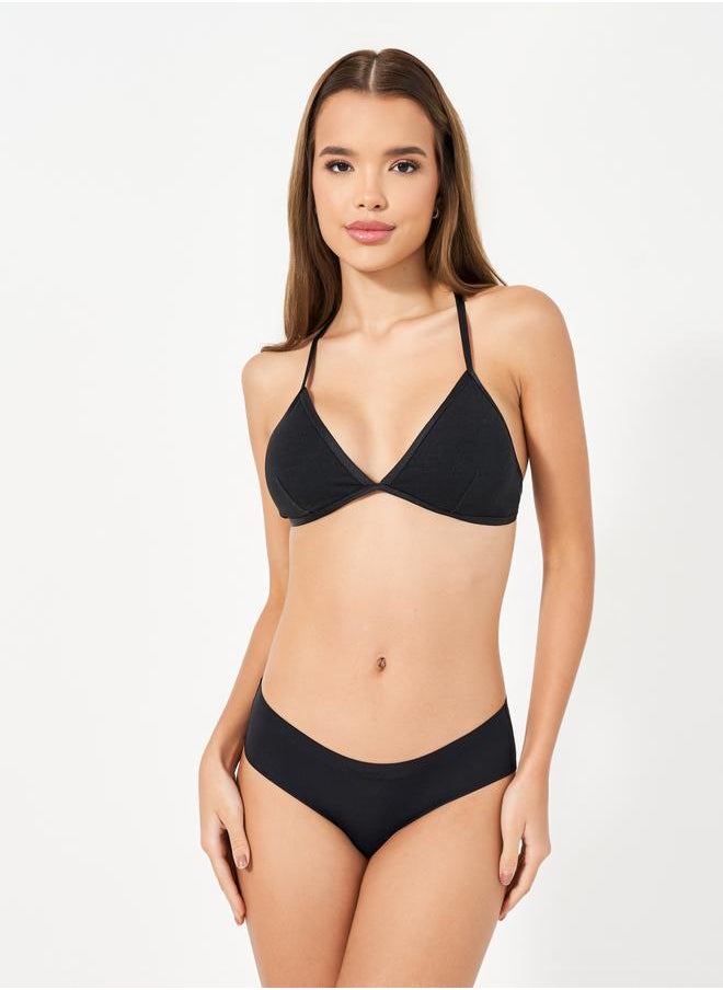 Styli - Pack of 3 - Non Padded Non Wired Solid Bralette - Image 1