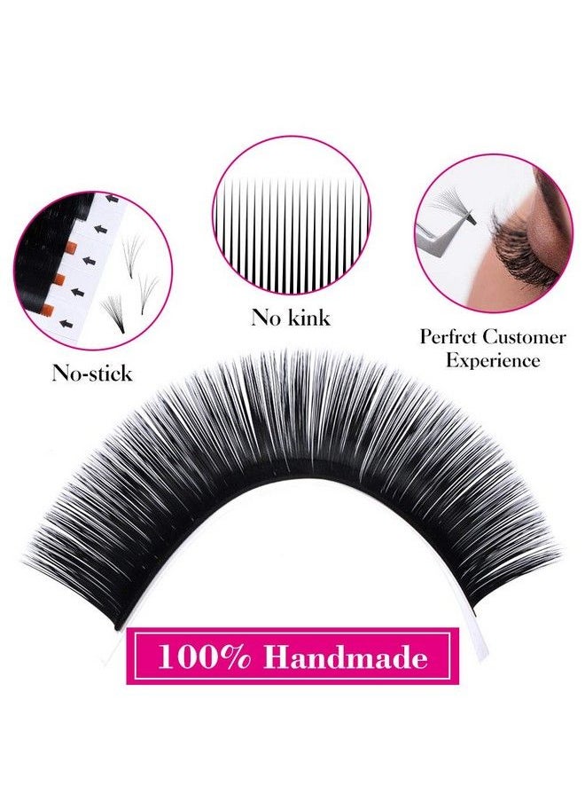 FADLASH - Eyelash Extensions D Curl Easy Fan Lash Extensions 0.07 Mixed Tray 814Mm Volume Lashes Extensions (0.07D Mix 814Mm) - Image 1