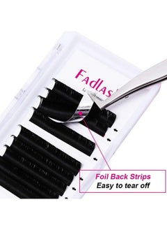 FADLASH Eyelash Extensions D Curl Easy Fan Lash Extensions 0.07 Mixed Tray 814Mm Volume Lashes Extensions (0.07D Mix 814Mm)  - Image 4
