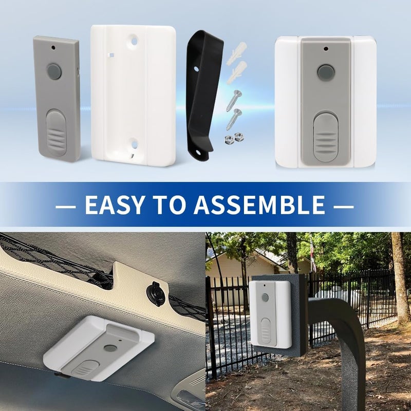 TOPENS TC173 Wireless Push Button for Automatic Swing Sliding Gate Opener Surface Mounted Portable Switch Accessory - Image 4