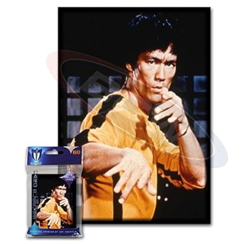 Max Protection 60 Max Protection Bruce Lee Small Gaming Card Protector Sleeves for Small Gaming Cards - Image 1