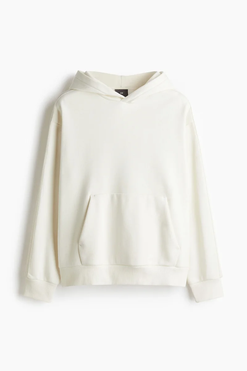 H&M Loose Fit Hoodie With Sidestripes