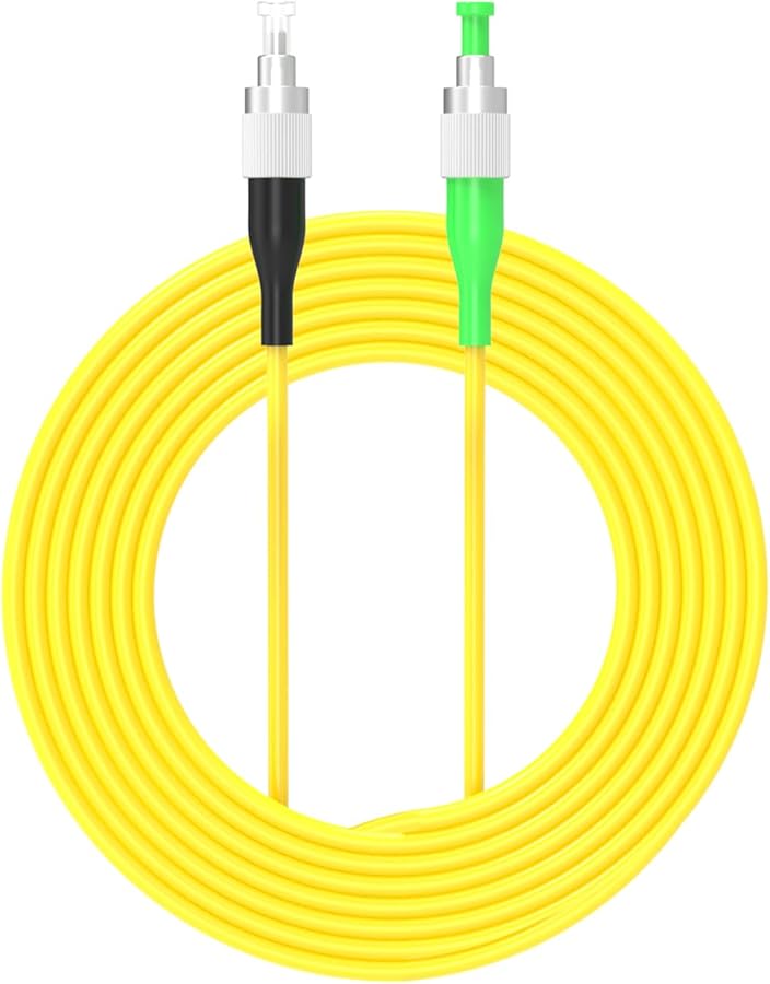30 Meters 100ft FC PC to FC APC Fiber Optic Patch Cable Single Mode 9 125 Simplex Jumper - Image 2