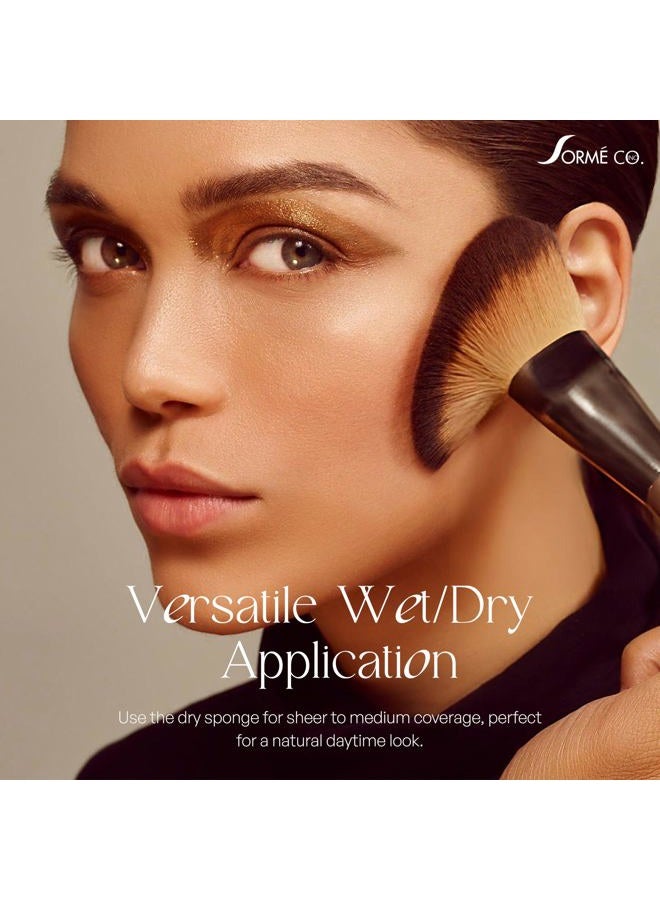 SORMÉ Sorme Cosmetics Believable Finish Powder Foundation - Honey Dusk For Women 0.23 oz Foundation - Image 3