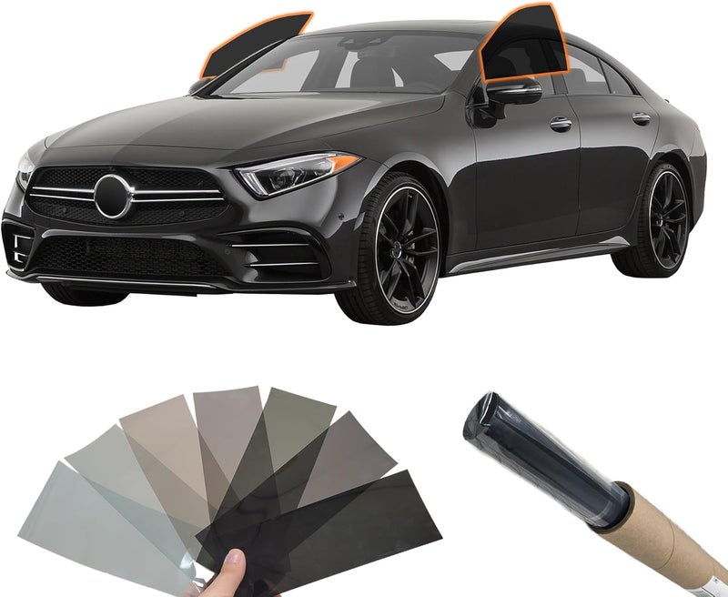 MotoShield Pro DIY-MotoShield Pro Premium Precut Ceramic Window Tint for All Vehicles - 2 Front Windows - Image 1