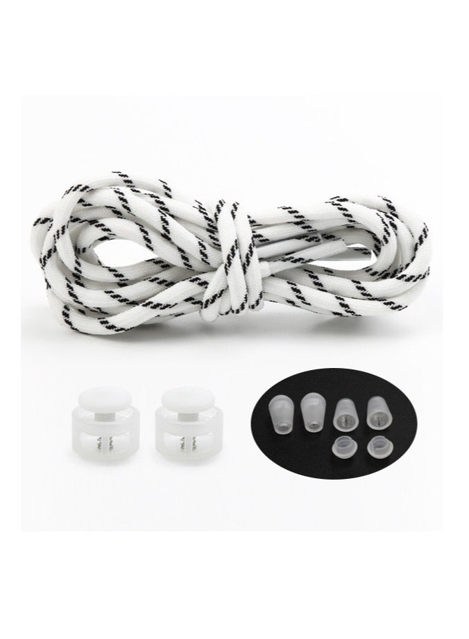 8Pcs Children's Shoelace Holder, No need To Tie Elastic Shoelaces, Elastic Elastic Lazy Shoelace Buckle