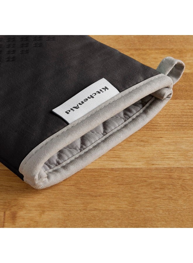 KitchenAid Asteroid Oven Mitt Set, 7"x12.5", Black, 2 Piece - Image 4