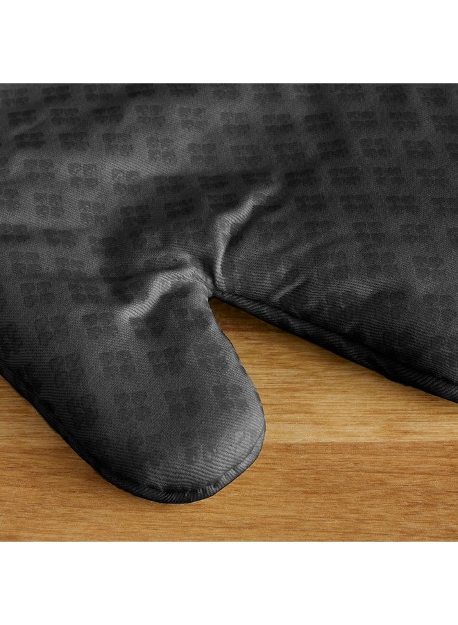 KitchenAid Asteroid Oven Mitt Set, 7"x12.5", Black, 2 Piece - Image 3