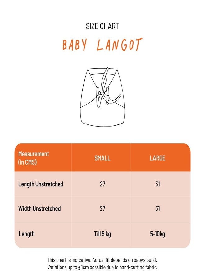 Snugkins Baby Langot for Newborns 6-12 Months | Reusable Nappy | 100% Pure Cotton, Washable, Extra Soft & Breathable | Unisex Baby Essential for Boys & Girls | Pack of 5 Multicolor - Image 5