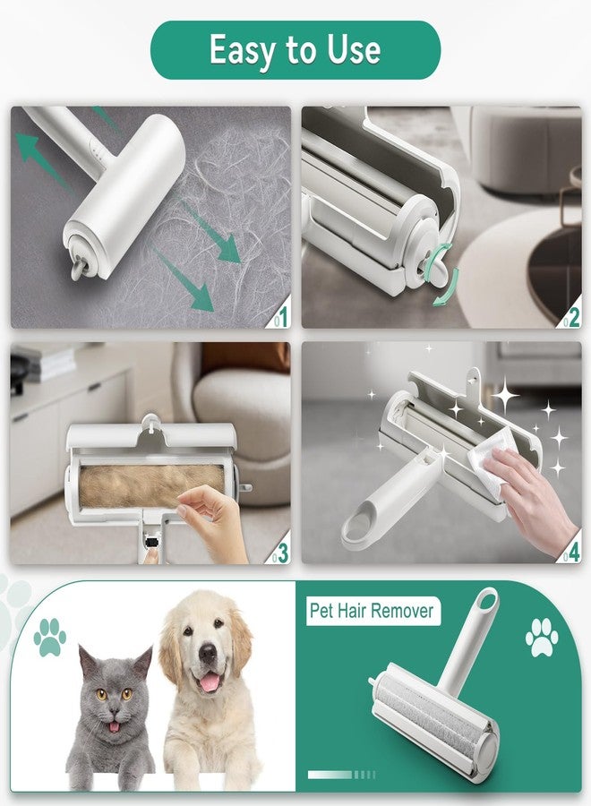daintier Pet Hair Remover,DAINTIER Reusable Lint Roller,Cat and Dog Hair Removal Tool,2024 Upgraded Animal Lint Remover for Furniture, Carpet, Couch,Car Seat,Clothing - Image 3